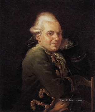  Neoclassicism Oil Painting - Portrait of Francois Buron Neoclassicism Jacques Louis David